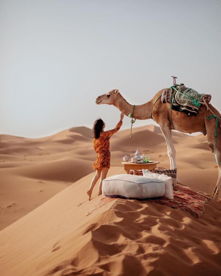 Camel Trekking Desert Camp Merzouga Exterior foto